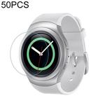 50 PCS For Samsung Gear S3 0.26mm 2.5D Tempered Glass Film