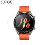 50 PCS For Huawei Watch 1 0.26mm 2.5D Tempered Glass Film