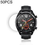50 PCS For Huawei Watch GT 46mm 0.26mm 2.5D Tempered Glass Film