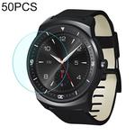 50 PCS For LG G Watch R W110 0.26mm 2.5D Tempered Glass Film