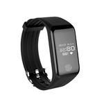 TLW B3 Fitness Tracker 0.66 inch OLED Screen Wristband Smart Bracelet, IP67 Waterproof, Support Sports Mode / Continuous Heart Rate Monitor / Sleep Monitor / Information Reminder(Black)