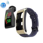 S2 1.08 inch TFT Color Screen Smart Watch, Silicone Strap ,IP67 Waterproof, Support Call Reminder /Heart Rate Monitoring/Sleep Monitoring/Blood Oxygen Monitoring/Blood Pressure Monitoring(Blue)