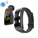 S2 1.08 inch TFT Color Screen Smart Watch, Leather Strap ,IP67 Waterproof, Support Call Reminder /Heart Rate Monitoring/Sleep Monitoring/Blood Oxygen Monitoring/Blood Pressure Monitoring(Black)