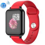 B57T 1.3 inch IPS Color Screen Smart Watch,IP67 Waterproof, Support Call Reminder /Heart Rate Monitoring/Sleep Monitoring/Sedentary Reminder/Blood Pressure Monitoring / Blood Oxygen Monitoring(Red)