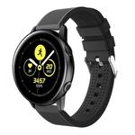 Smart Watch Silicone Watch Band for Garmin Vivoactive 3(Black)