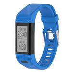 Smart Watch Silicone Watch Band for Garmin Vivosmart HR+(Blue)