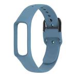Smart Watch Pure Color Silicone Watch Band for Galaxy Fit-e(Baby Blue)