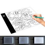 2.2W 5V LED Three Level of Brightness Dimmable A5 Acrylic USB Copy Boards Anime Sketch Drawing Sketchpad