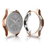 TPU Plated Shockproof Case for Samsung Gear S3 Frontier Smartwatch 46mm(Rose Gold)