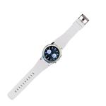For Samsung Gear S3 Classic Smart Watch Silicone Watchband, Length: about 22.4cm(White)