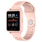 P8 1.3 inch IPS Color Screen Smart Watch, Support Heart Rate Monitoring / Blood Pressure Monitoring / Sleep Monitoring / Blood Oxygen Monitoring(Pink)
