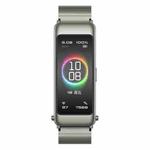 Original Huawei Band B6 FDS-B19 1.53 inch AMOLED Screen IP57 Waterproof Smart Bluetooth Earphone Wristband Bracelet, Pride Version, Support Heart Rate Monitor / Information Reminder / Sleep Monitor (Titanium Silver Grey)