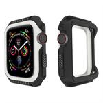 Smart Watch Shockproof Two Color Protective Case for Apple Watch Series 3 42mm(Black White)