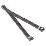 For Fitbit Alta Stainless Steel  Watch Band(Black)