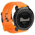 Silicone  Watch Band for SUUNTO Traverse(Orange)