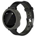 Solid Color Silicone Watch Protective Case for Garmin F235 / F750(Grey)