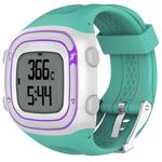 Male Style Silicone Sport Watch Band for Garmin Forerunner 10 / 15(Mint Green)