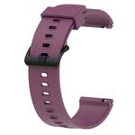 Silicone Sport Watch Band for Garmin Vivoactive 3 20mm(Purple)