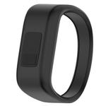 Silicone Sport Watch Band for Garmin Vivofit JR, Size: Large(Black)