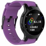 Silicone Sport Watch Band for Garmin Forerunner 225(Purple)