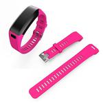 Silicone Sport Watch Band for Garmin Vivosmart HR (Rose Red)