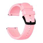 Crazy Horse Texture Silicone Watch Band for Huami Amazfit Bip Lite Version 20mm(Pink)