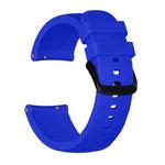 Crazy Horse Texture Silicone Watch Band for Huami Amazfit Bip Lite Version 20mm(Blue)