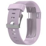 Solid Color Adjustable Watch Band for FITBIT Charge HR(Pink)