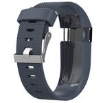 Solid Color Adjustable Watch Band for FITBIT Charge HR(Navy Blue)
