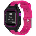 Female Adjustable Watch Band for Garmin Forerunner 25(Rose Red)