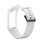 Silicone Sport Watch Band for POLAR A360 / A370(White)