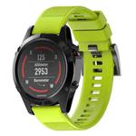 Quick Removable Silicone Watch Band for Fenix 5 22mm(Green)