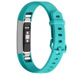 Solid Color Silicone Watch Band for FITBIT Alta / HR(Mint Green)