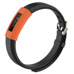 Intelligent Wearable Device, Solid Color Silicone Watch Protective Case for FITBIT Alta / HR(Orange)
