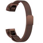 Stainless Steel Magnet Watch Band for FITBIT Alta,Size:Small,130-170mm(Coffee)