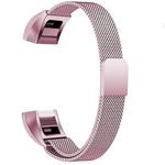 Stainless Steel Magnet Watch Band for FITBIT Alta,Size:Small,130-170mm(Cherry Gold)