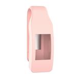 Smart Watch Silicone Clip Button Protective Case for Fitbit Inspire / Inspire HR / Ace 2(Pink)