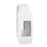 Smart Watch Silicone Clip Button Protective Case for Fitbit Inspire / Inspire HR / Ace 2(White)