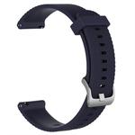 Smart Watch Silicone Watch Band for POLAR Vantage M 22cm(Dark Blue)