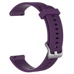 Smart Watch Silicone Watch Band for POLAR Vantage M 22cm(Purple)