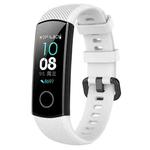 Smart Watch Silicone Watch Band for Huawei Honor Band 4 / Band 5(White)