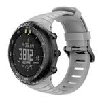 Smart Watch Silicone Watch Band for Suunto Core(Grey)