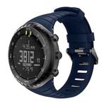 Smart Watch Silicone Watch Band for Suunto Core(Blue)