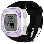 For Garmin Forerunner 10 / 15 Female Style Silicone Sport Watch Band (Black)