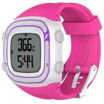 For Garmin Forerunner 10 / 15 Female Style Silicone Sport Watch Band (Pink)
