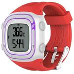 For Garmin Forerunner 10 / 15 Female Style Silicone Sport Watch Band (Red)