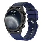 ET310 1.39 inch IPS Screen IP67 Waterproof Silicone Band Smart Watch, Support Body Temperature Monitoring / ECG (Dark Blue)