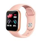 Y68 1.44 inch Smart Watch, Support Heart Rate Blood Pressure Blood Oxygen Monitoring (Pink)