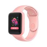 Y68M 1.44 inch Smart Watch, Support Heart Rate Blood Pressure Blood Oxygen Monitoring(Pink)