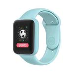Y68M 1.44 inch Smart Watch, Support Heart Rate Blood Pressure Blood Oxygen Monitoring(Baby Blue)